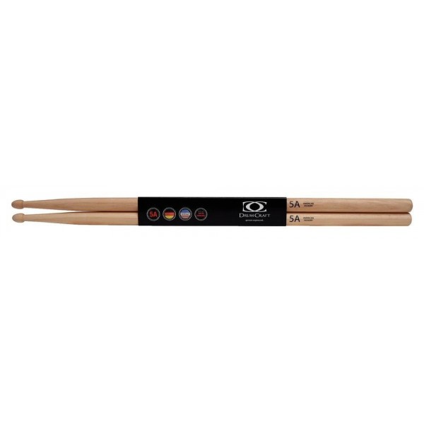 DrumCraft 5A Hickory Drumsticks 